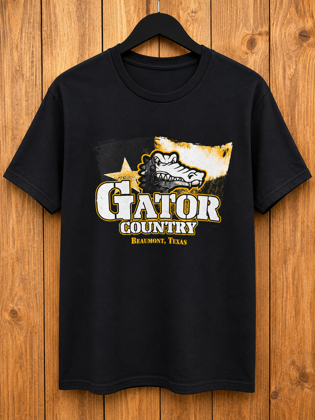 Gator Country Texas Flag T-Stirt