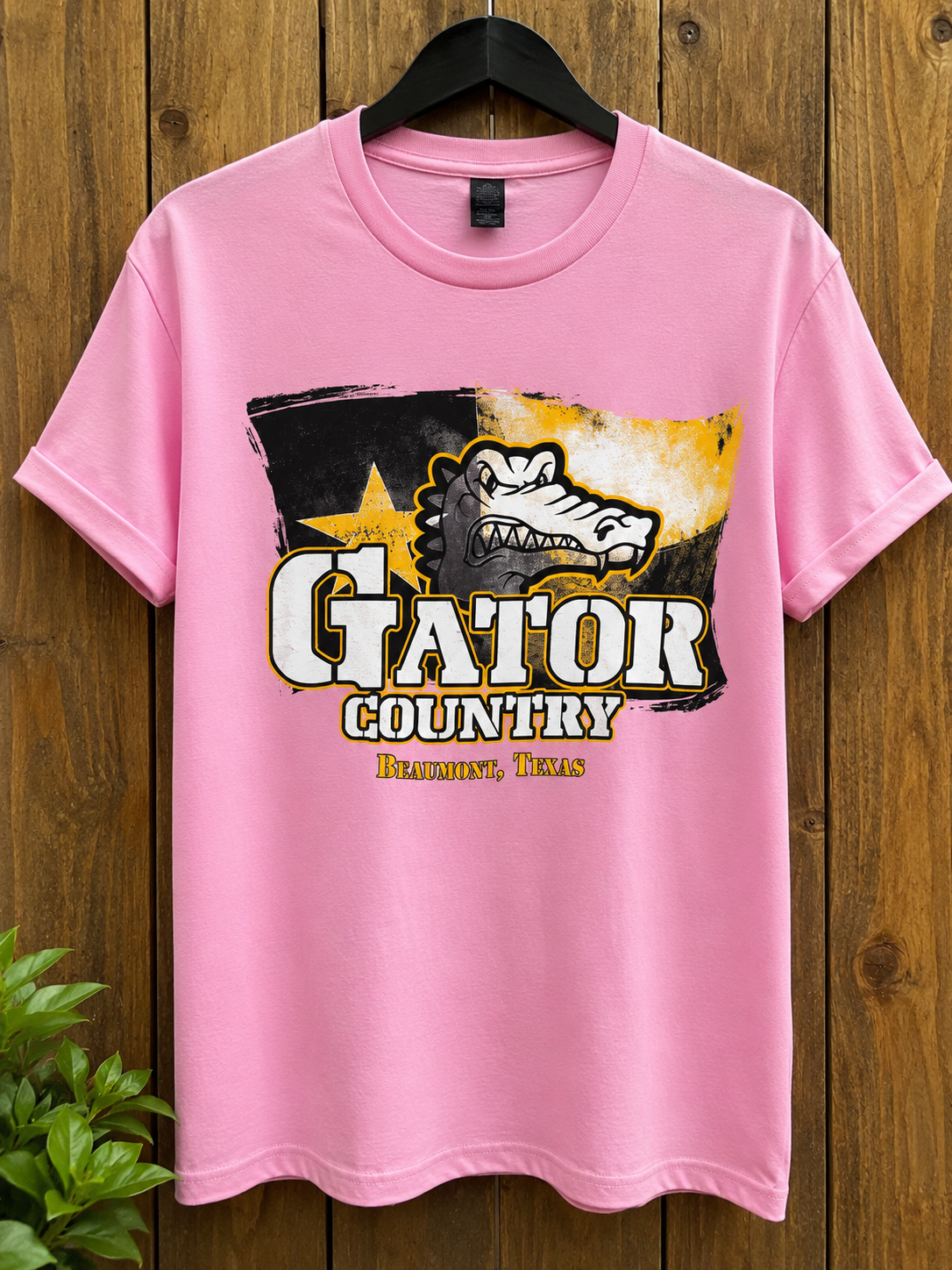 Gator Country Texas Flag T-Stirt